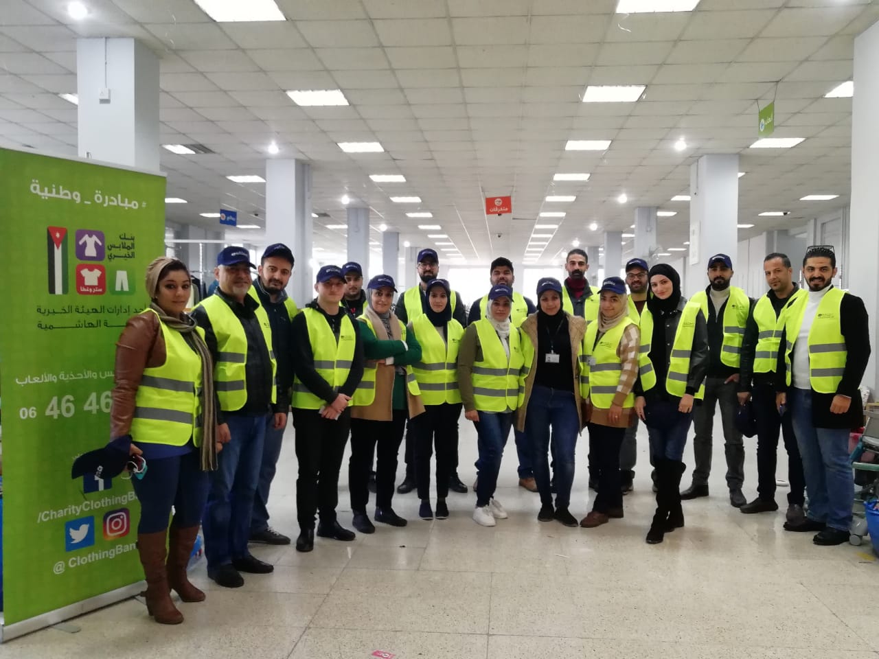 Volunteer day with the Clothing Bank